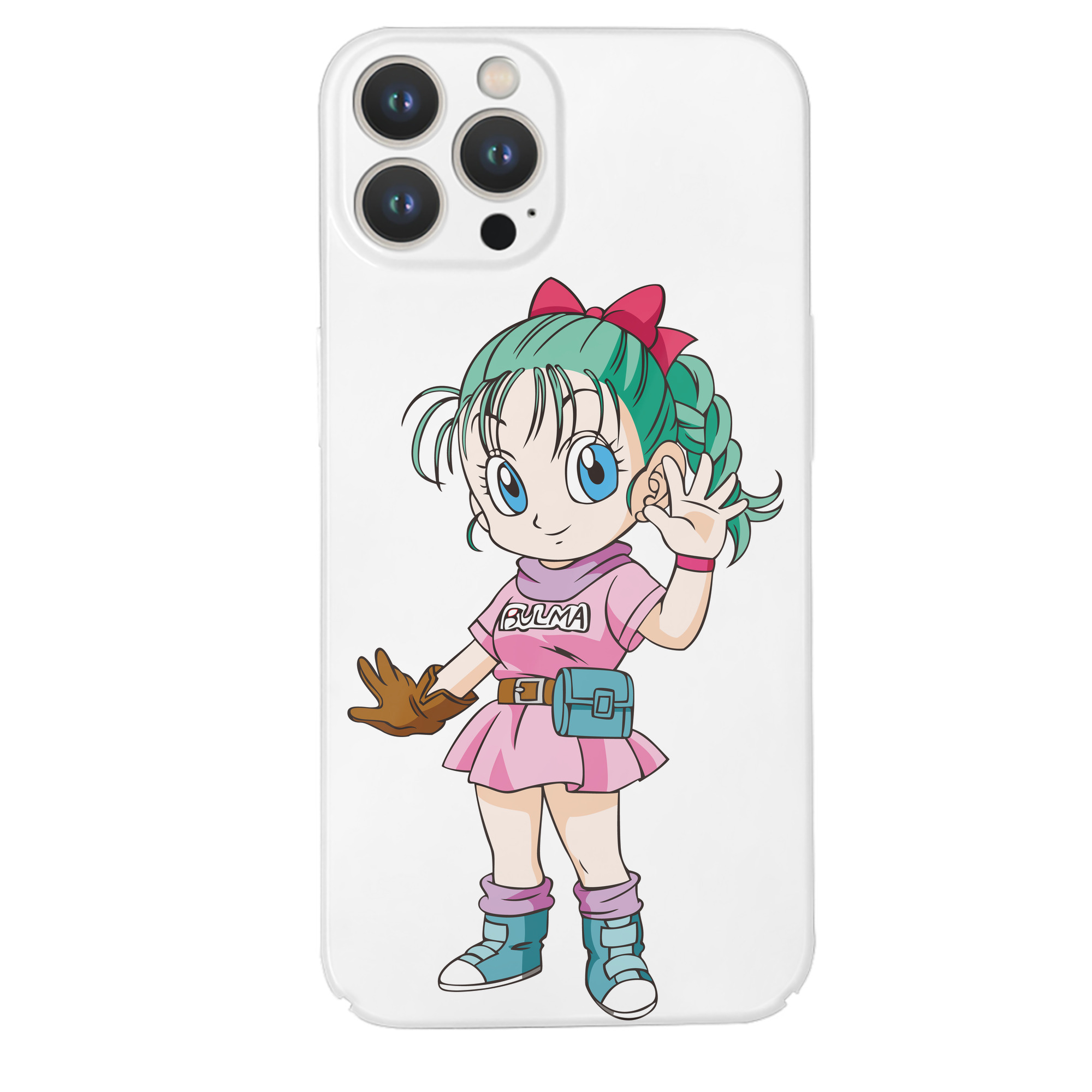 （画像用） ドラゴンボール ブルマ DRAGON BALL Bulma 【iPhone 14シリーズ対応】ハードケース